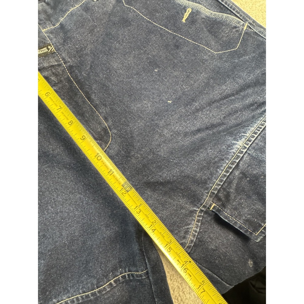 Marithe Francois Girbaud Pants Mens 40 Denim Carpenter Utility Cargo Workwear - Picture 7 of 11